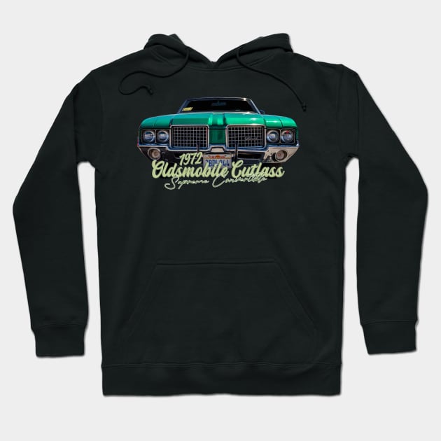 1972 Oldsmobile Cutlass Supreme Convertible Hoodie by Gestalt Imagery